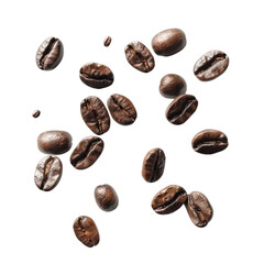 Obraz premium Coffee Beans in Motion