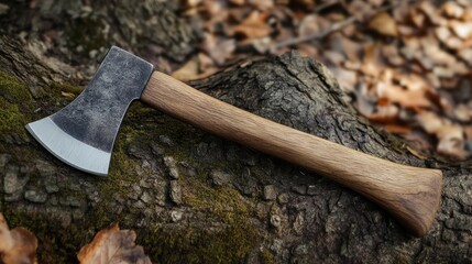 Axe for bushcraft camping and outdoor activities