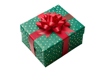 Obraz premium Gift Box with Red Bow