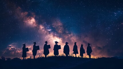 Graduation Under the Stars: Celebrating Success with the Cosmos