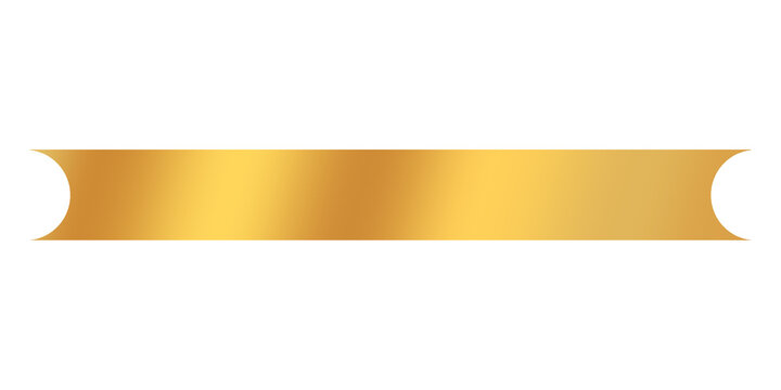 Luxury lower third gold text box banner template png file transparent design