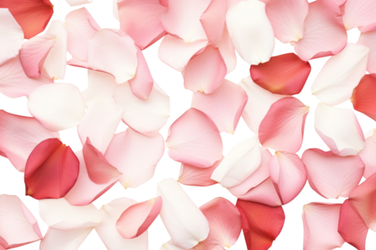 PNG Rose petals background.