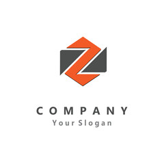 Z letter logo . abstract logo design .company logo