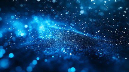 Fototapeta premium futuristic blue background for ads
