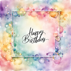 Birthday or anniversary celebration background 