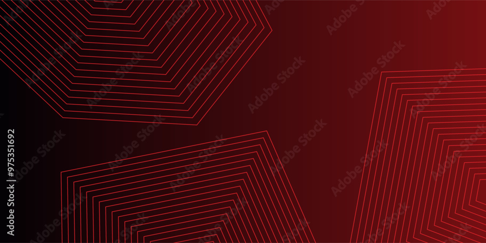 Wall mural modern line stripes curve abstract presentation background.