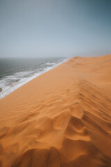 footprints on the sand