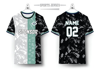 Sports Jersey Design - Ready to Sublimation Print