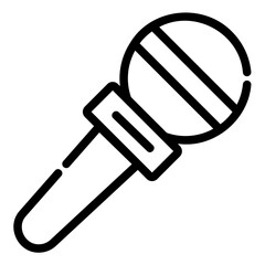microphone Line Icon