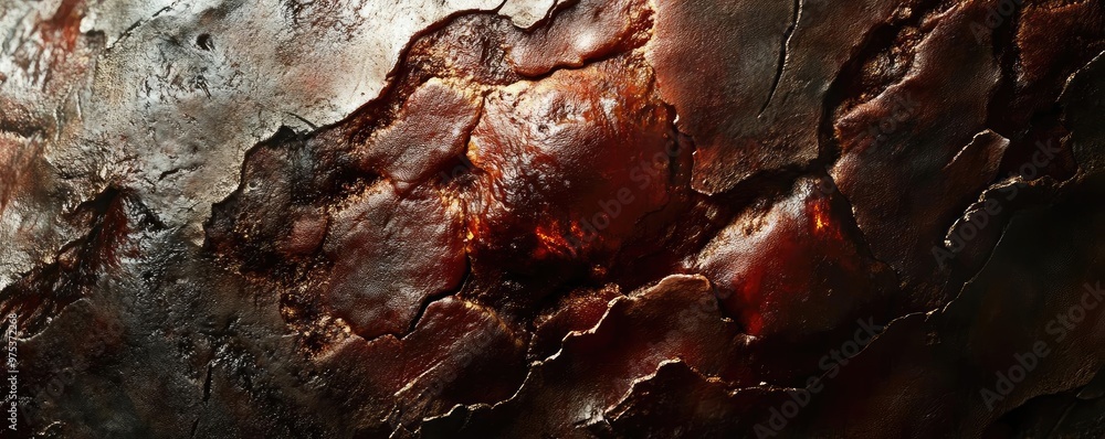 Poster abstract texture featuring rich colors and intricate patterns, ideal for backgrounds and artistic pr