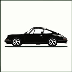 sports car vector illustration