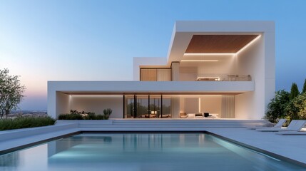 Modern Luxury Villa with Pool and Stunning Views