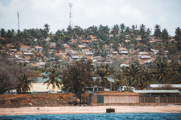 view of the town