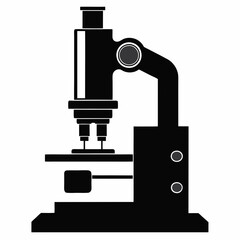Detailed Microscope Icon for Laboratory and Medical Applications