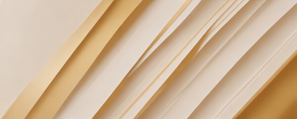 Obraz premium a diagonal arrangement of gold and white stripes, creating a visually striking pattern.