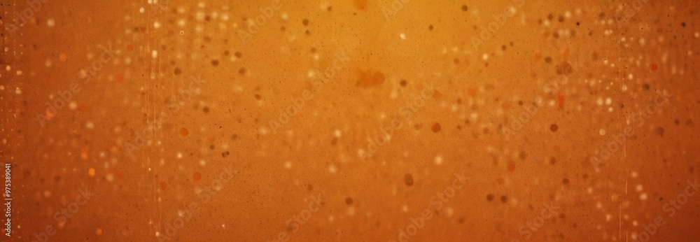 Poster a blurred, abstract background with a warm, orange-brown hue, resembling a textured or stained surfa
