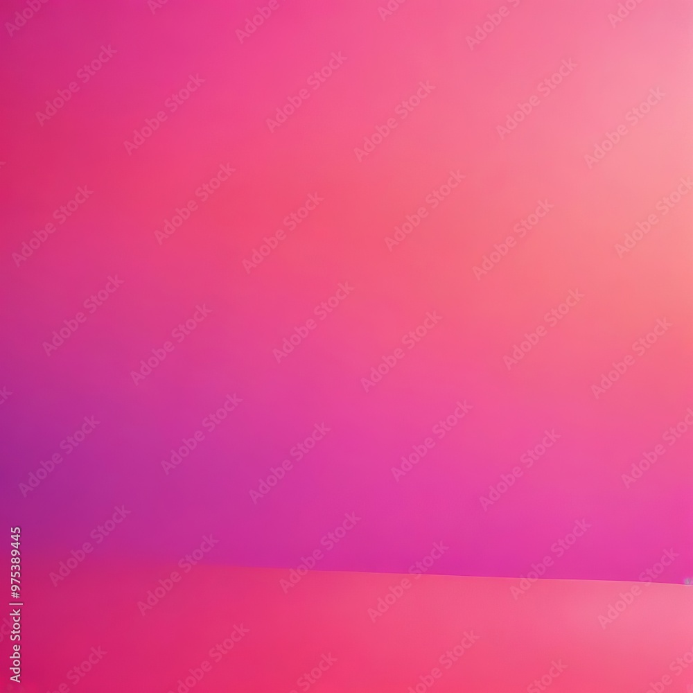 Aufkleber the image is a vibrant abstract composition featuring a gradient of pink and purple hues, with a sub