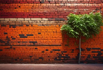 vibrant textured brick wall design stunning backgrounds rich colors unique patterns, artistic, backdrop, architectural, appeal, allure, artistry
