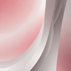 Abstract background with pink and white gradient colors, featuring curved lines and a gradient effect.