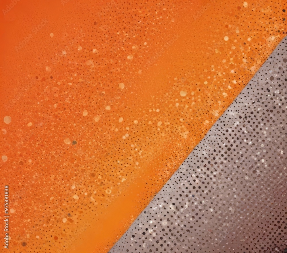 Aufkleber a vibrant abstract composition with a diagonal line cutting across the frame, dividing the image int