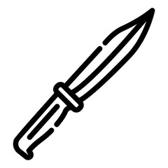 knife Line Icon