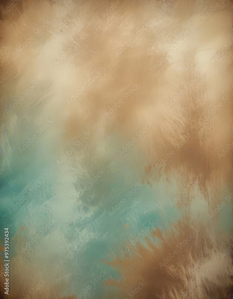Poster the image is a textured abstract background with a gradient of warm colors, including shades of brow