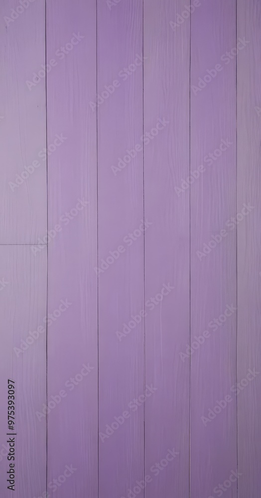 Aufkleber a close-up view of a wooden surface with vertical planks in a light purple color, creating a texture