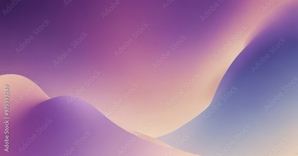 Poster a gradient of purple and pink hues, transitioning from a deep purple at the top to a lighter pink at