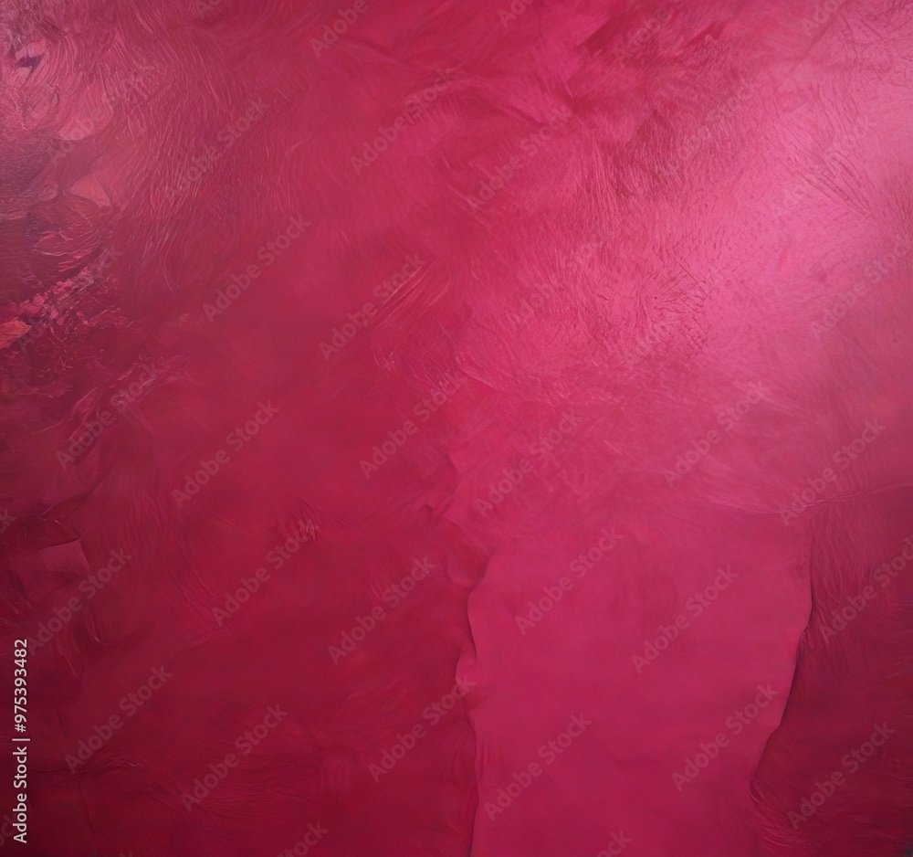 Poster a close-up view of a textured surface with a gradient of pink and red colors, resembling a fabric or