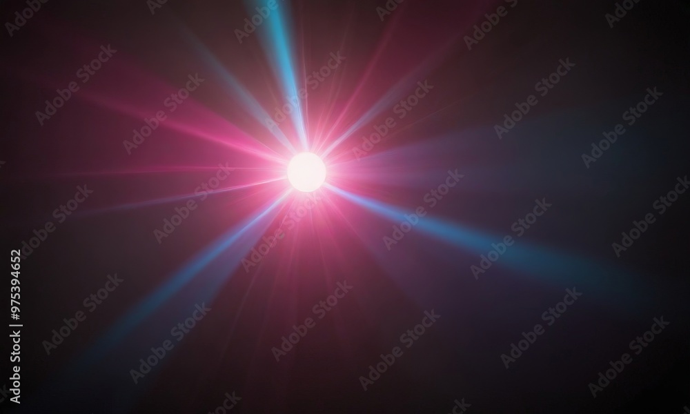 Poster a vibrant burst of light radiates from the center of the image, creating a striking visual effect ag
