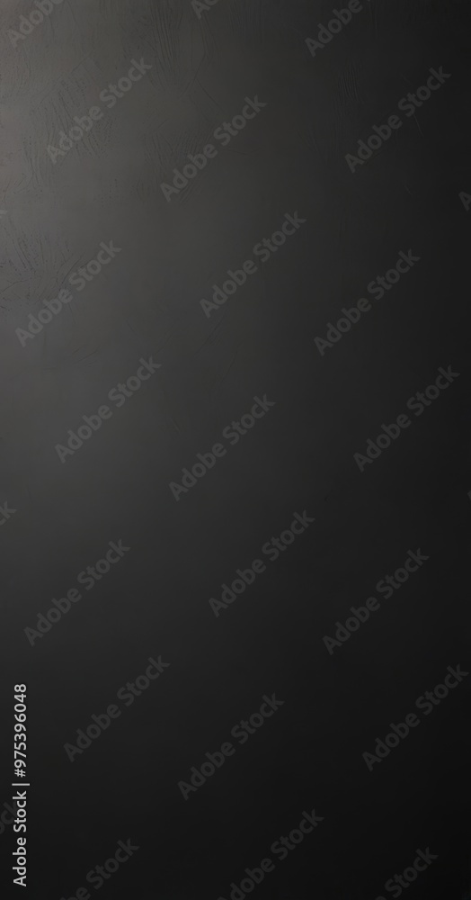 Poster a black background with a subtle texture, creating a minimalist and monochromatic aesthetic.