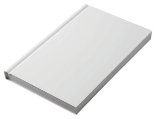 PNG Blank white hardcover book mockup
