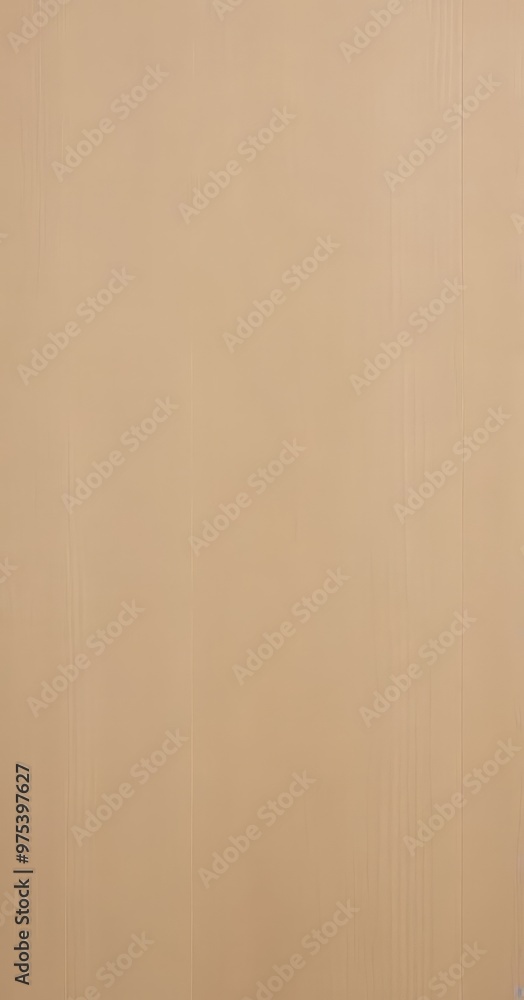 Poster a light brown wooden panel with vertical lines running down the center, creating a textured appearan