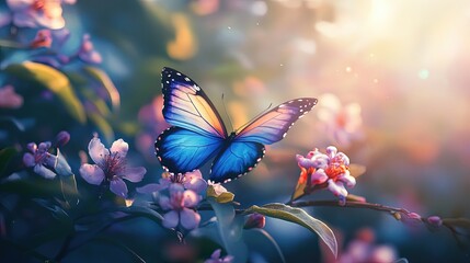 butterfly on the flower