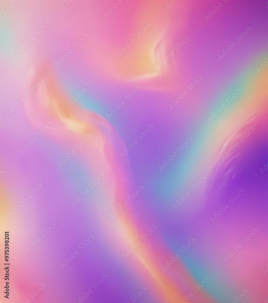Poster a vibrant abstract background with a gradient of pink, purple, and orange hues, creating a visually 