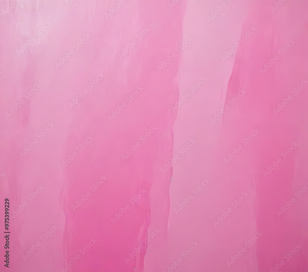 Poster a close-up view of a pinkish-pink watercolor painting, with a gradient effect where the color transi