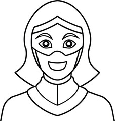 Mystic Faces Minimalist Mask Art