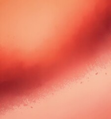 The image is an abstract representation of a sunset, with a gradient of warm hues transitioning from a deep orange at the top to a soft pink at the bottom. The image is devoid