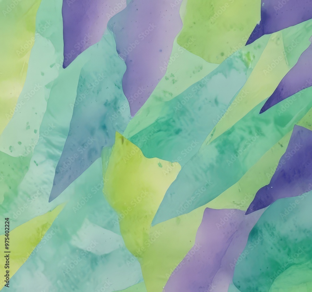 Poster the image is an abstract composition featuring overlapping and intersecting brushstrokes in various 