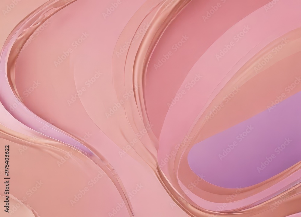 Poster a vibrant abstract composition of pink and purple hues, with a gradient effect transitioning from a 