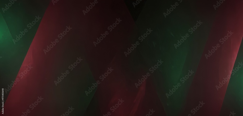 Aufkleber a dark, abstract background with a gradient of red and green colors, creating a sense of depth and m