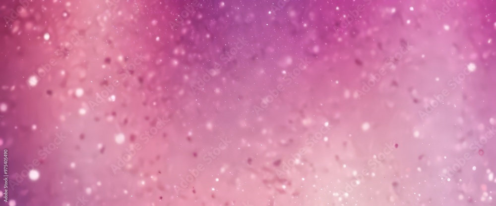 Poster a gradient background transitioning from a deep purple at the top to a lighter pink at the bottom, w