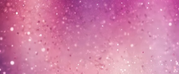 Obraz premium a gradient background transitioning from a deep purple at the top to a lighter pink at the bottom, with small white dots scattered throughout, creating a sense of movement