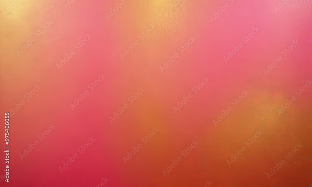 Poster a gradient background transitioning from a deep pink at the top to a warm orange at the bottom.