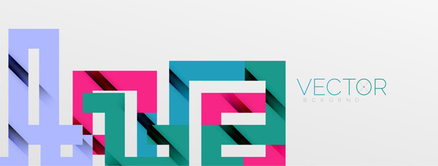 Color bend lines with shadow texture effect. Vector Illustration For Wallpaper, Banner, Background, Card, Book Illustration, landing page