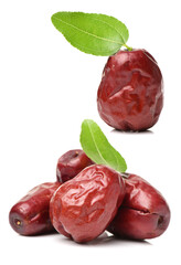 red date on white background