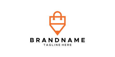 a graphic image with a stationery shop theme, on a white background. vector graphic base.