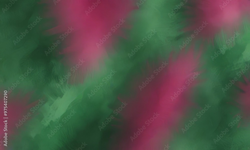 Poster a vibrant abstract background with a blend of green and pink hues, creating a dynamic and visually s