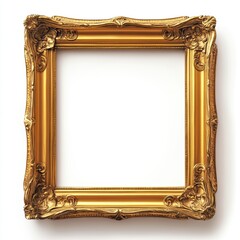 Ornate Gold Picture Frame.