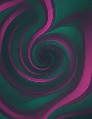 a spiral pattern with alternating green and purple swirls, creating a mesmerizing and hypnotic visual effect.